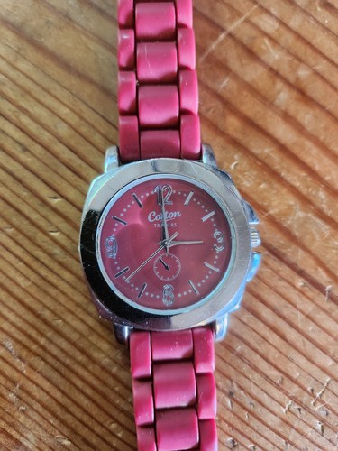 Unisex quartz watch cotton - unisex, by