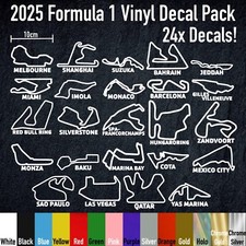 2025 formula decal - decal, pack.