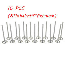 8x Exhaust+8x Inlet Valves for