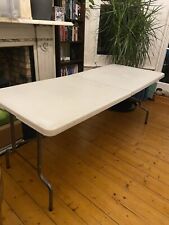 Heavy duty folding table 6 ft camping/picnic/ banquet/party/ garden table.