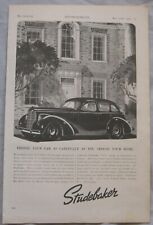 1938 Studebaker Original advert
