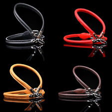 Real SOFT ROLLED LEATHER DOG PUPPY HARNESS Handmade