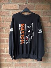 Wolverhampton Wolves Speedway Sweatshirt Jumper Vintage 2000s Black XL