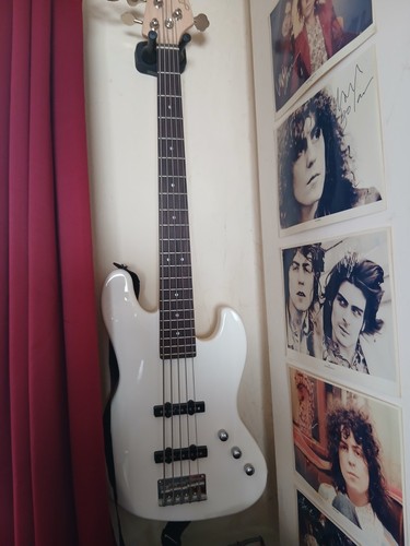 And string electric bass - and,