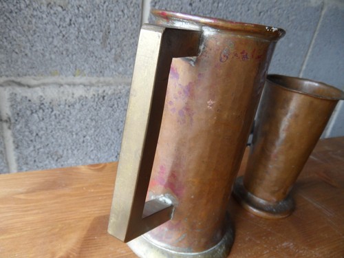 Antique copper brass hand - antique, copper/brass