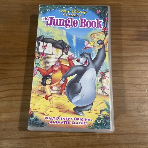 Jungle book vhs - jungle,