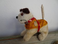 RARE,Max Carl,West German,1950's dog,mechanical,wind up,fox terrier