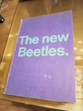Classic VW Beetle Sales Brochure 8/68 UK Market Kafer Cox Bug Volkswagen