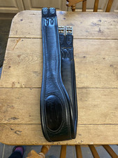 Albion Girth Black  52” Leather Long Buttery Soft Ex Con