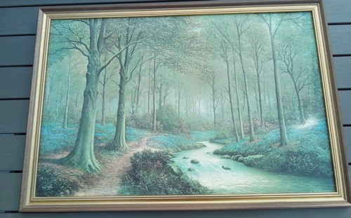 Vintage 1975 print - , "bluebell