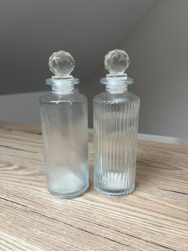 Glass bottles with - bottles, stoppers