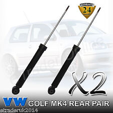 VW GOLF MK4 REAR SHOCK ABSORBERS NEW 1998>2006 (PAIR) SHOCKS SHOCKERS VOLKSWAGEN