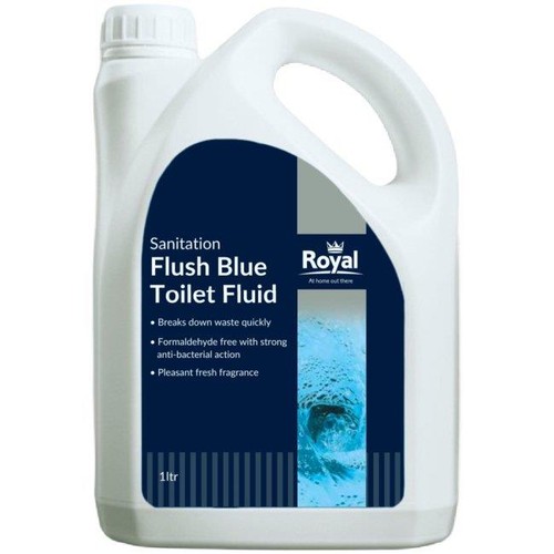 Royal leisure blue toilet - leisure,