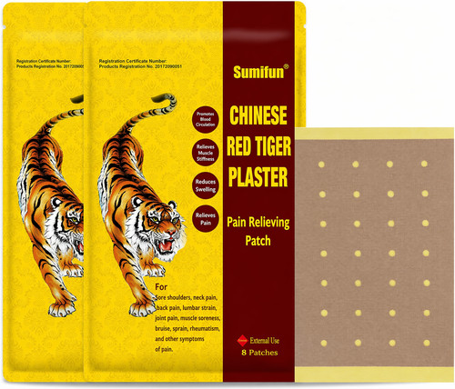 Red tiger pain relief patch - pain,