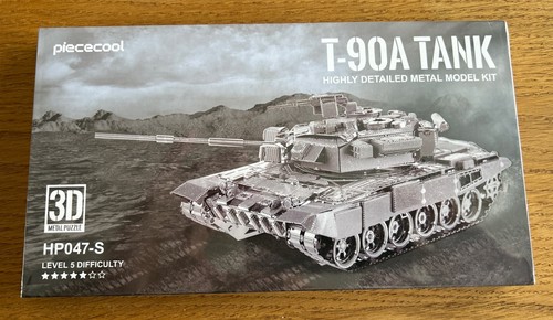 Piececool 90a tank detailed - tank.,