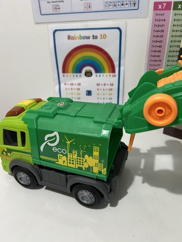 Garbage truck toy with - with, sounds
