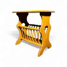 ERCOL BLONDE MAGAZINE RACK