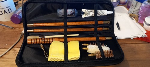 Gun cleaning kit zipped - gun, in