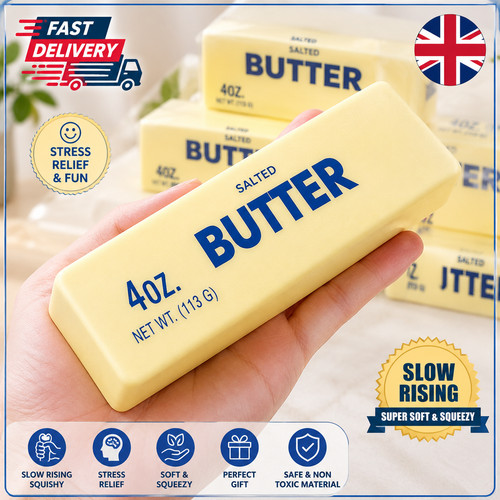 Large butter squishy - toy, slow