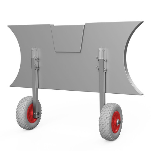Boat transom wheels - transom, launching