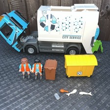 Playmobil 70885 City Life Recycling Truck Garbage Truck Refuse Collectors