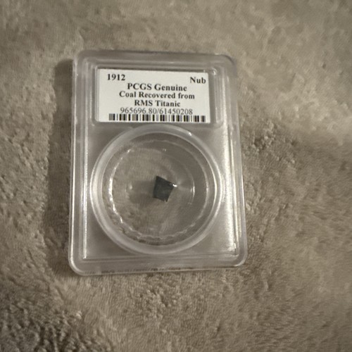 1912 rms titanic coal nub - rms,