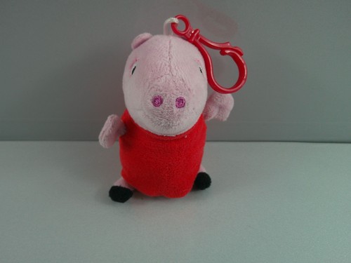 Peppa pig plush - keyring, soft