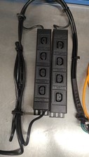 RPP 8 Way Fused IEC Power Distribution Unit With 4.5m UK Plug Power Cables
