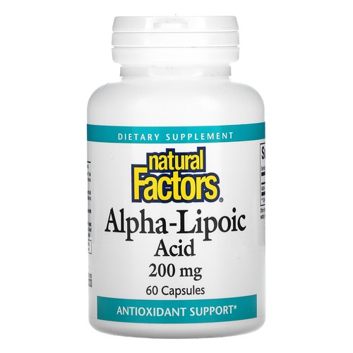 Natural factors alpha lipoic - natural, alpha-lipoic