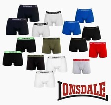 2 Pack Mens Lonsdale Trunks