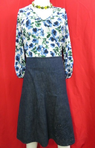Sfera blue floral summer - blue,