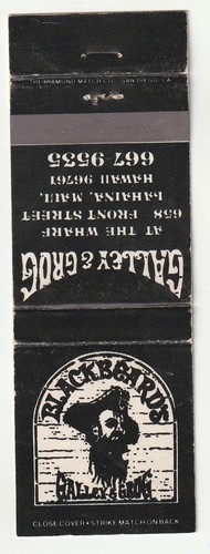 Matchbook cover blackbeards - cover,