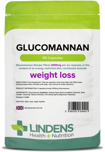 Glucomannan - (konjac, fibre)