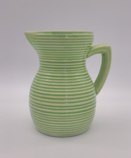 Royal Art Pottery Green Ribbed