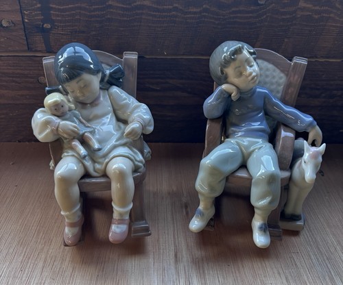 Two vintage lladro - vintage,