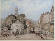 Antique Original watercolour