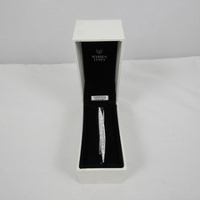 Warren James Silver Tone with Swarovski Crystals Bangle New In Box