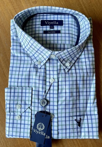 Gents viyella tattersall shirt - viyella,