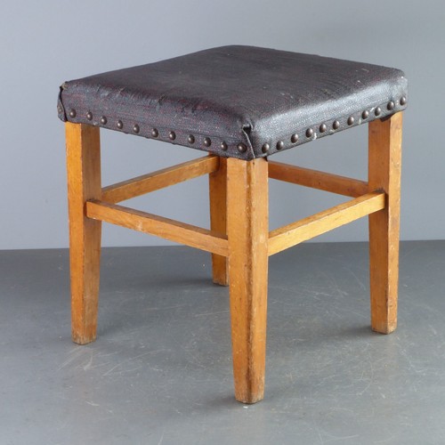 Vintage mid century beech - mid, wood