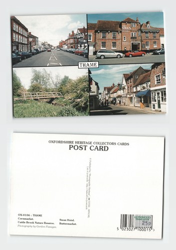 Postcard thame oxfordshire - -,