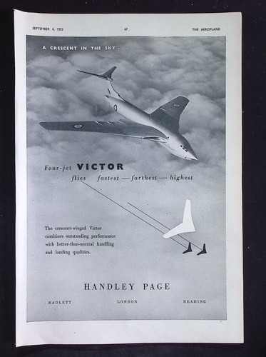 Original 1953 advert handley - original,