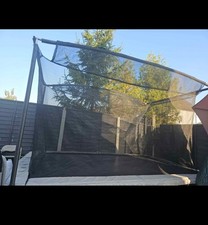 Large Rectangular Trampoline 4 Kids/adults Garden,12f By 8f,pick Up Rm13