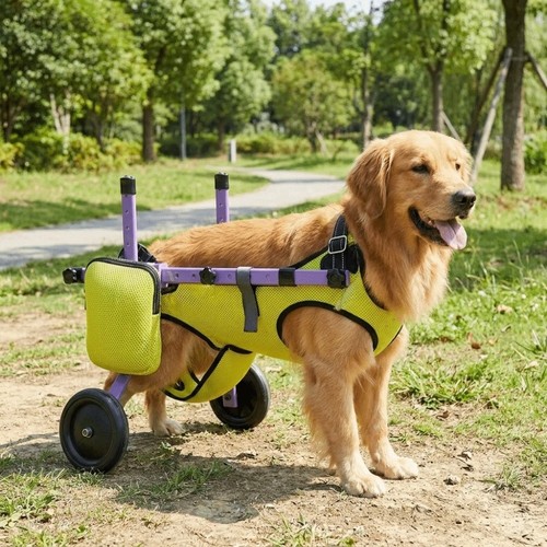 Dog wheelchair hind leg - dog,
