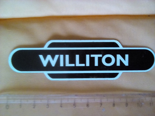 British railways totem station - british,