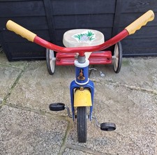 Vintage Raleigh child's steel tricycle