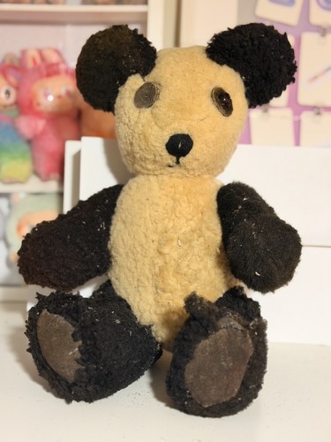 Vintage handmade panda bear - vintage,