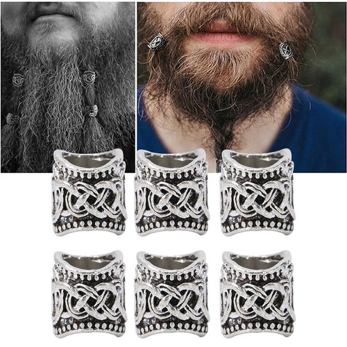 24pcs viking beads - beads, hair