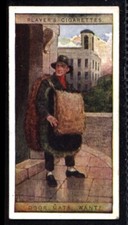 Player’s Cries of London 2ns Series 1916 - Door Mats, want? No. 1