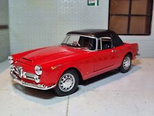 Alfa Romeo 2600 Spider 1960 Roof Up Red 1:24 Scale Diecast Model Car Welly 24003