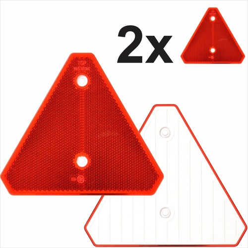 Triangular red trailers - red,